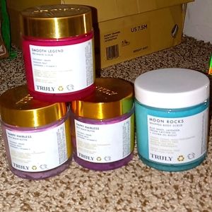 Truly Beauty Shave Bundle minis+moon rocks scrub